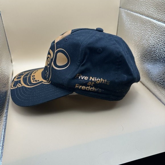 Five‎ Nights at Freddy's Employee Logo Sun Visor Hat Cap Curved Bill Adjustable - Picture 3 of 5